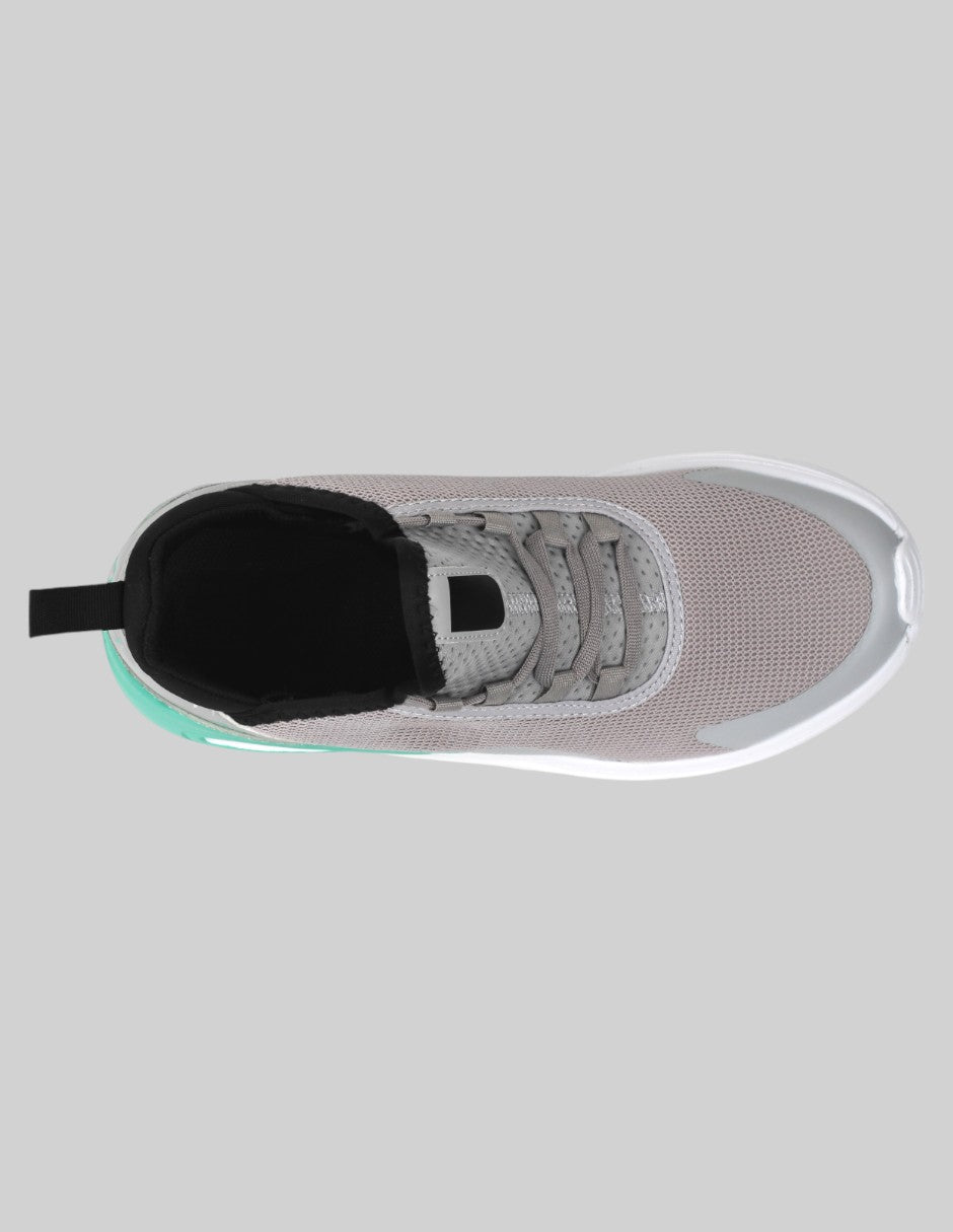 Tenis tipo deportivo  Aftech Textil - Gris