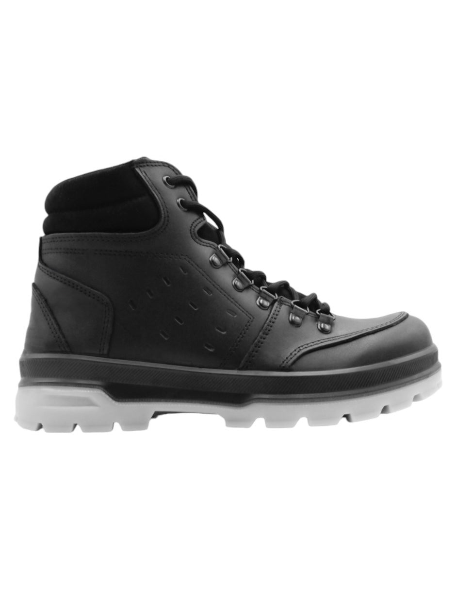 Botas industriales  en  Piel vegana - Negro