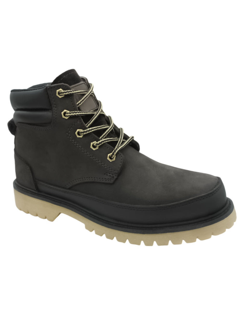 Botas casuales Exterior Piel vegana Color Café Para Hombre De RBCOLLECTION