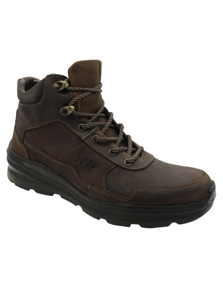 Botas casuales Exterior Piel vegana Color Café Para Hombre De RBCOLLECTION