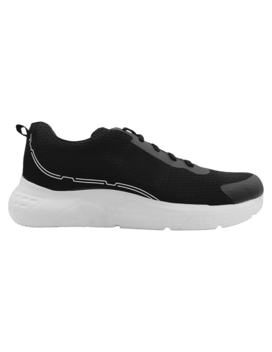 Tenis para entrenamiento SPORT en  Textil - Negro