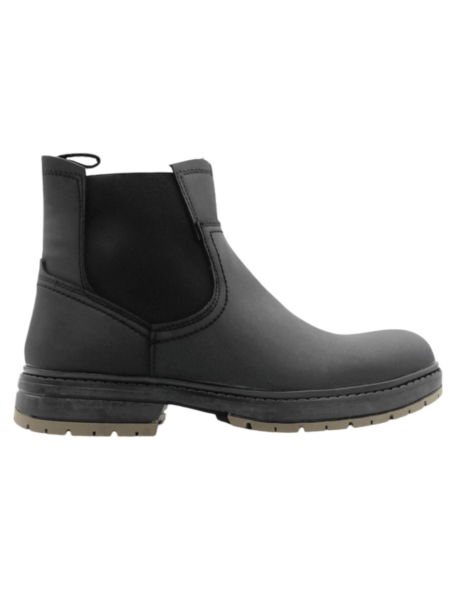 Botas casuales Chelsea en  Piel vegana - Negro