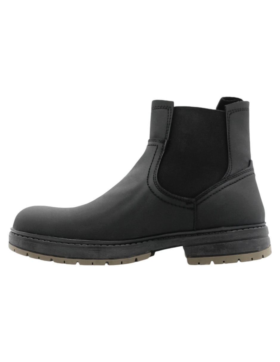Botas casuales Chelsea en  Piel vegana - Negro