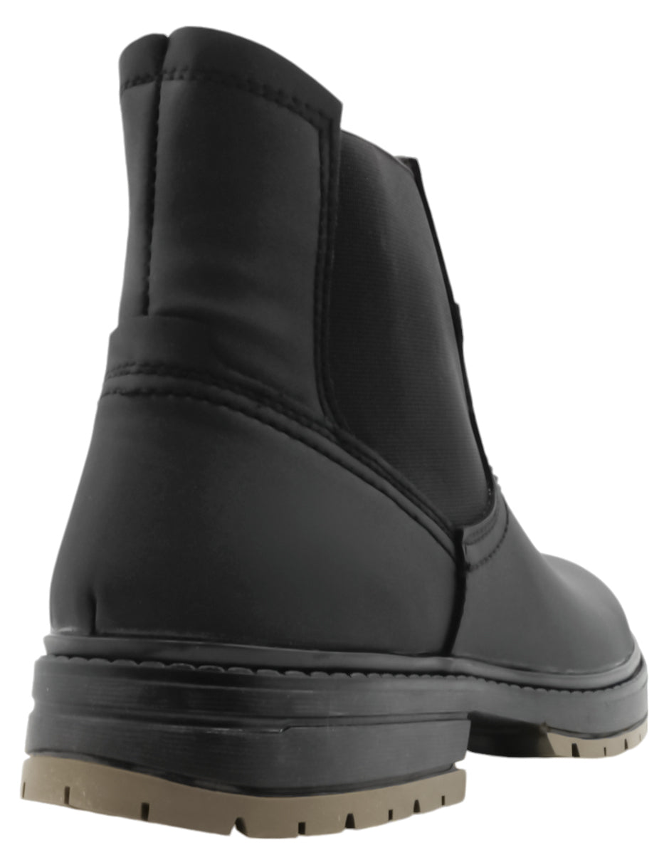Botas casuales Chelsea en  Piel vegana - Negro