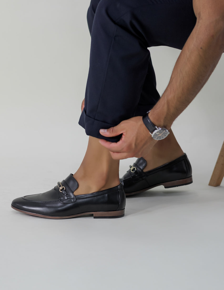 Zapatos de vestir Marinho en  Piel vegana - Negro