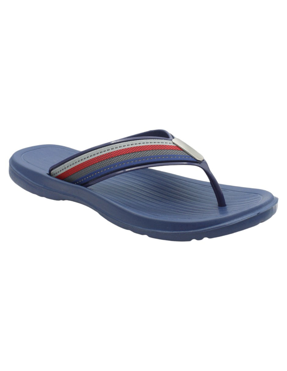 Sandalias clásicas Exterior Sintético Color Marino Para Hombre De RBBASICS