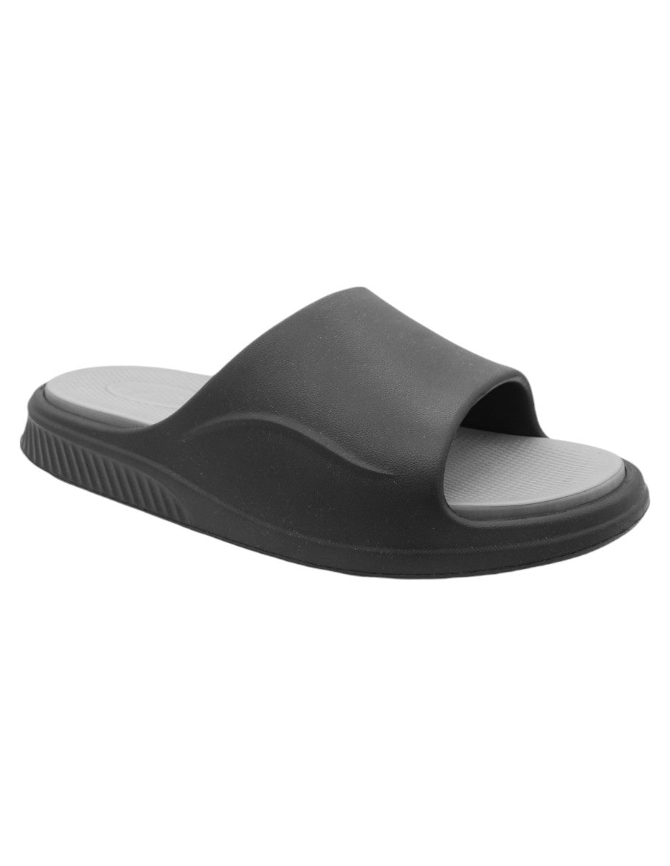 Sandalias clásicas Exterior Sintético Color Negro Para Hombre De RBBASICS