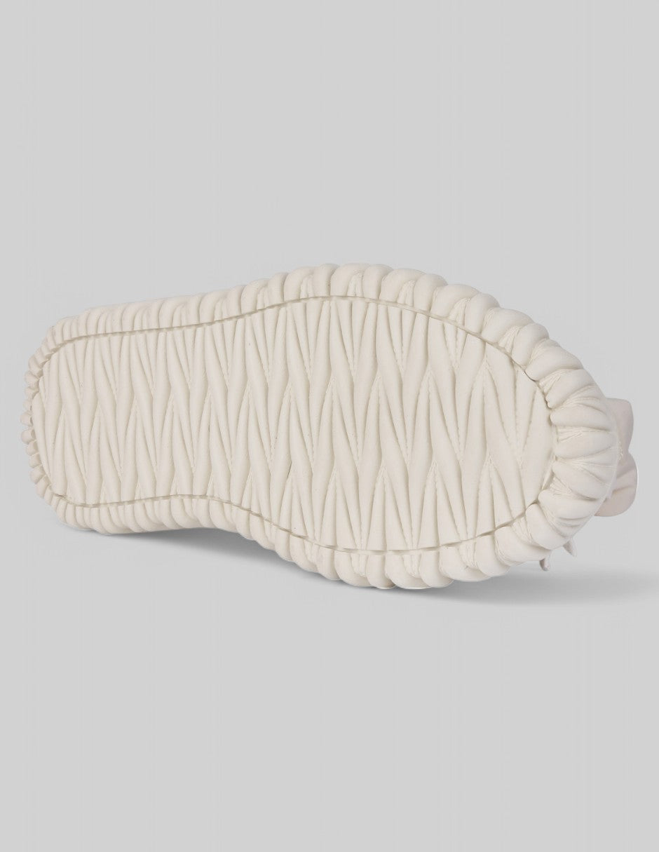 Botas casuales Madda en Textil – Blanco