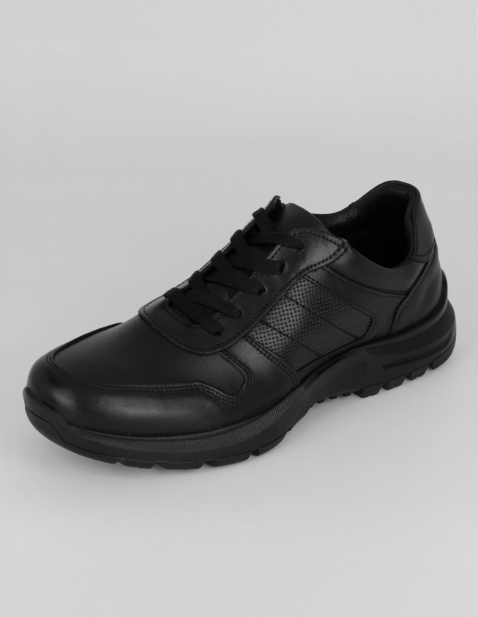 Oxfords Hand Made en Piel – Negro