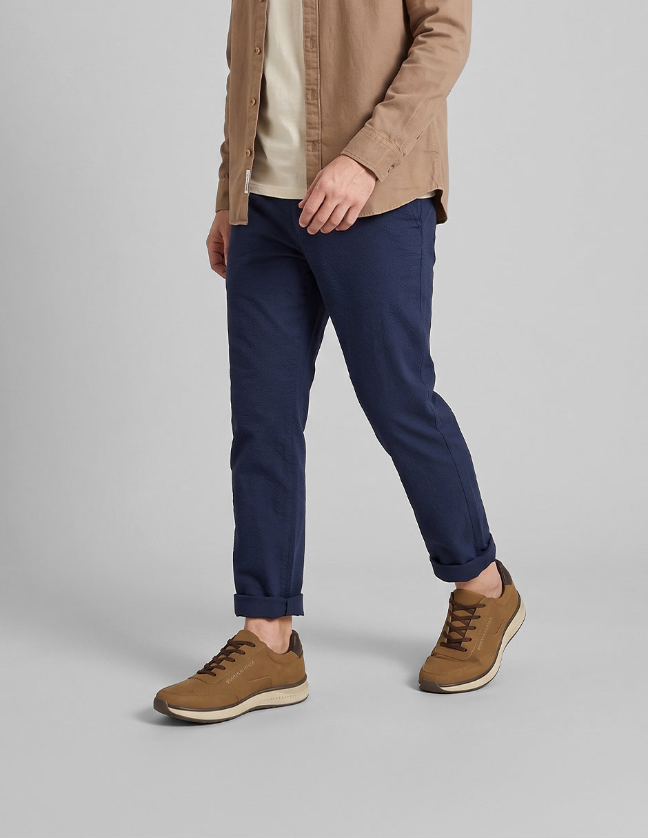 Zapato de confort Brent en Piel – Café