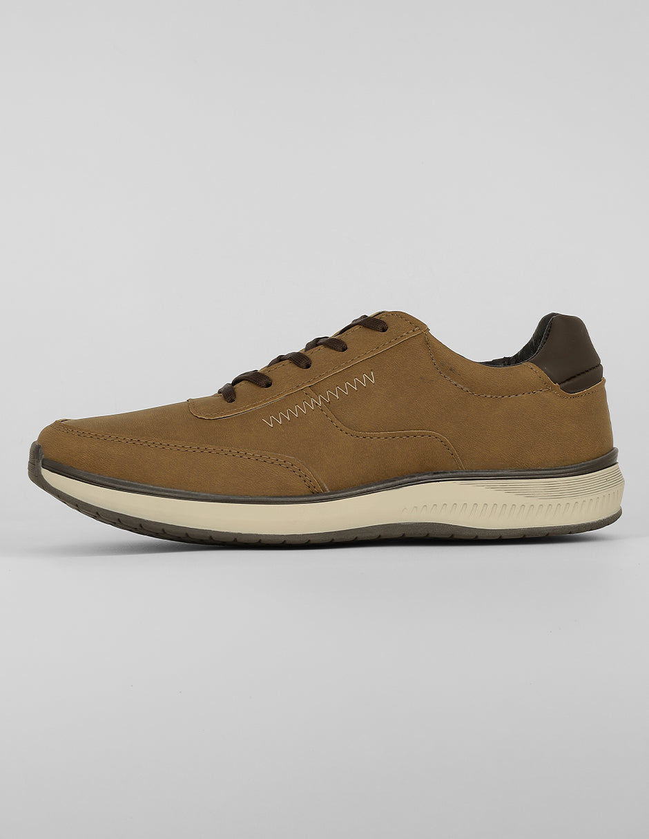 Zapato de confort Exterior Piel Color Café Para Hombre De RBCOLLECTION