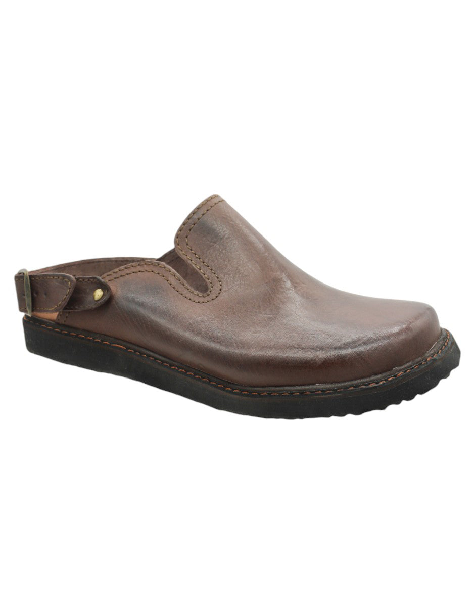 Sandalias clásicas Exterior Piel vegana Color Café Para Hombre De RBCOLLECTION