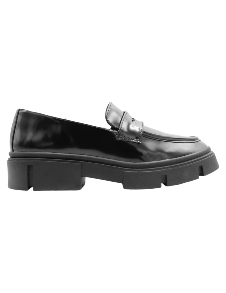 Mocasines SKYLEY en  Charol - Negro