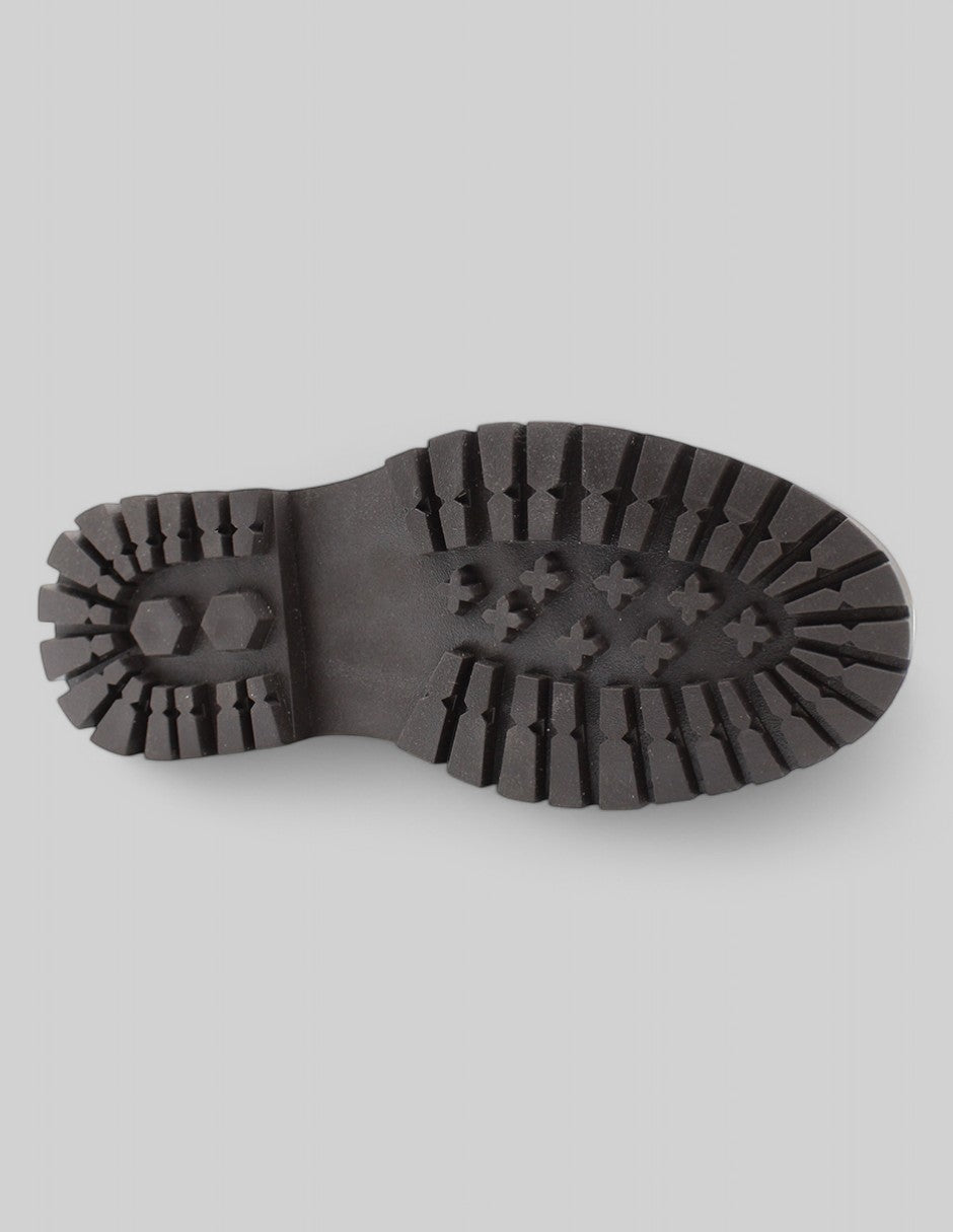 Botas casuales Girly en Piel vegana – Café