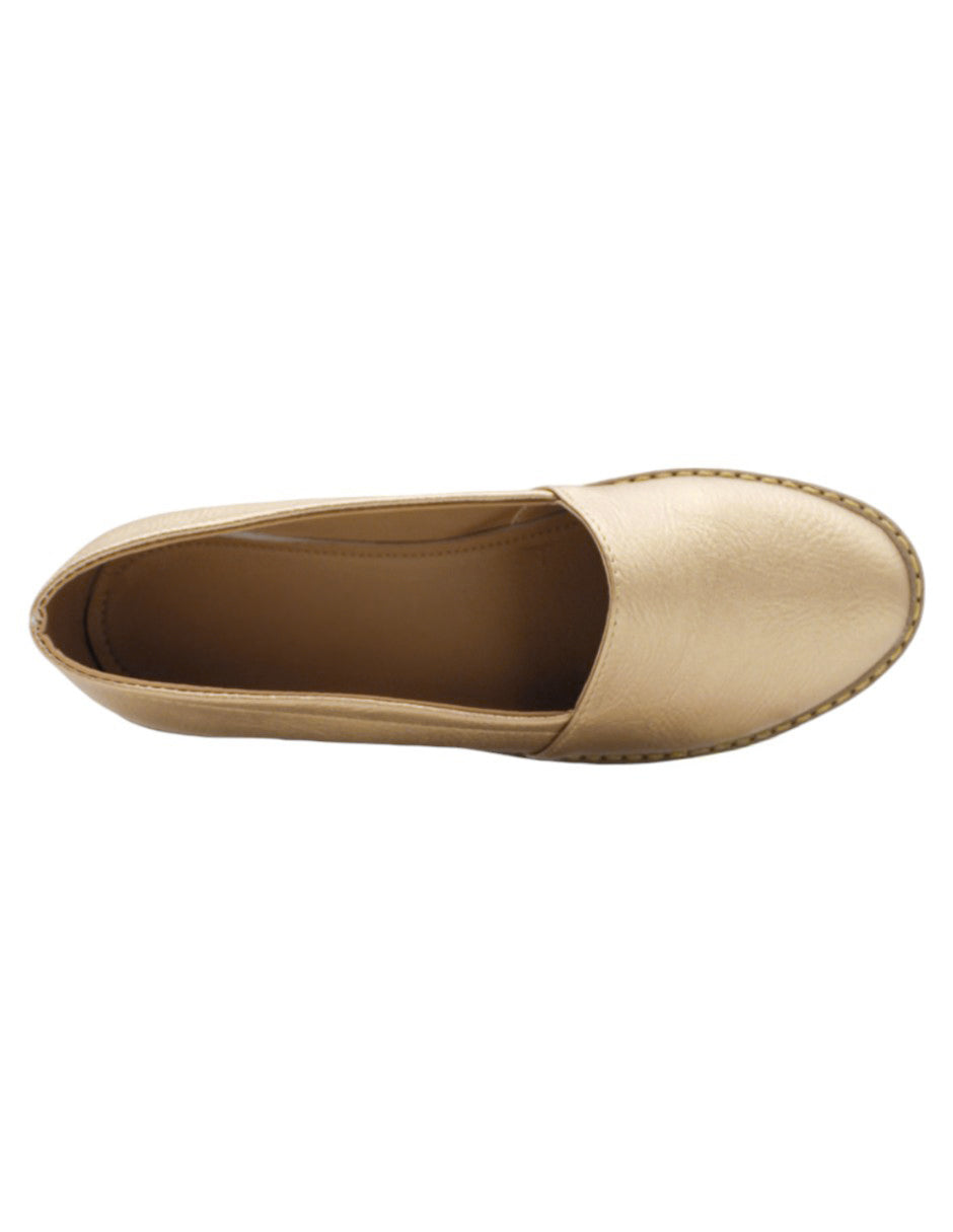 Mocasines Dalia en Piel vegana - Dorado