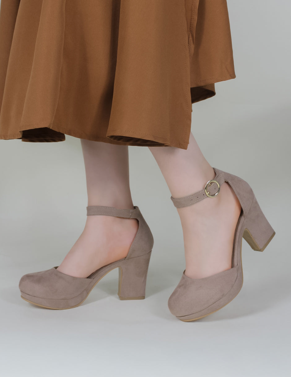 Zapatillas ONNE en Gamuza – Beige