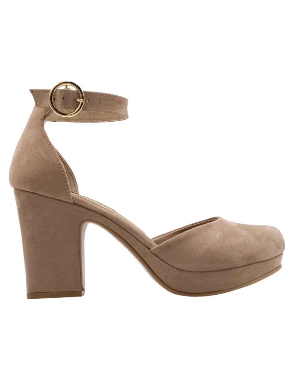 Zapatillas ONNE en Gamuza – Beige