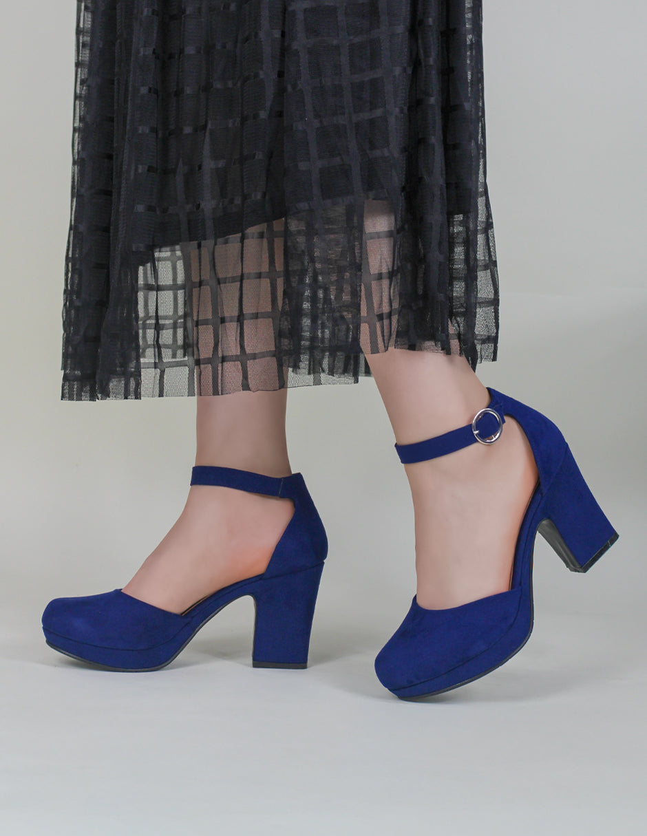 Zapatillas ONNE en Gamuza – Azul