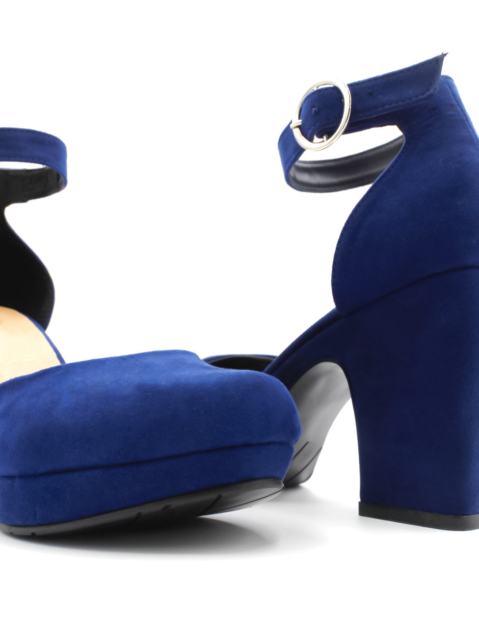 Zapatillas ONNE en Gamuza – Azul
