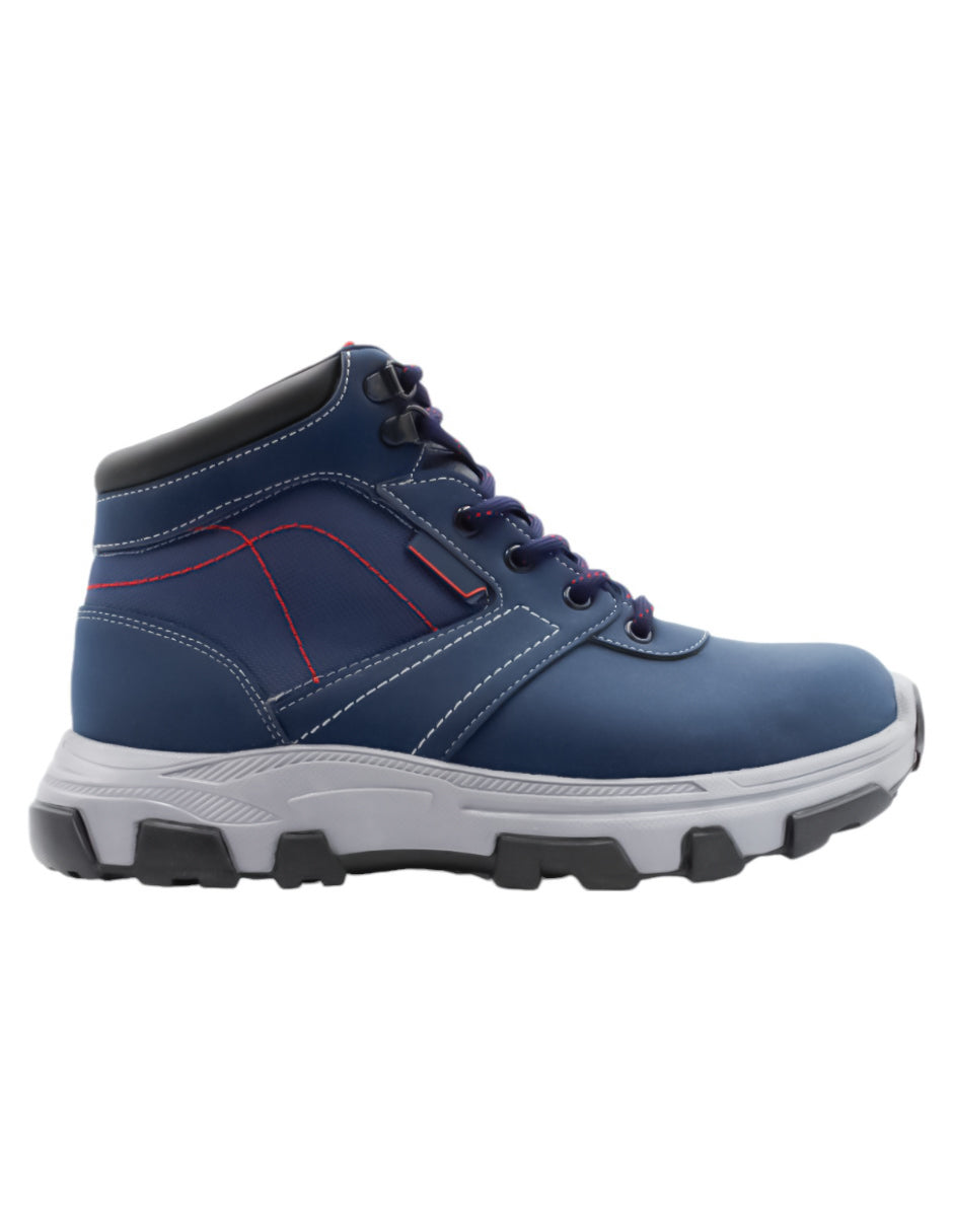 Botas industriales Hike4 en  Textil - Azul