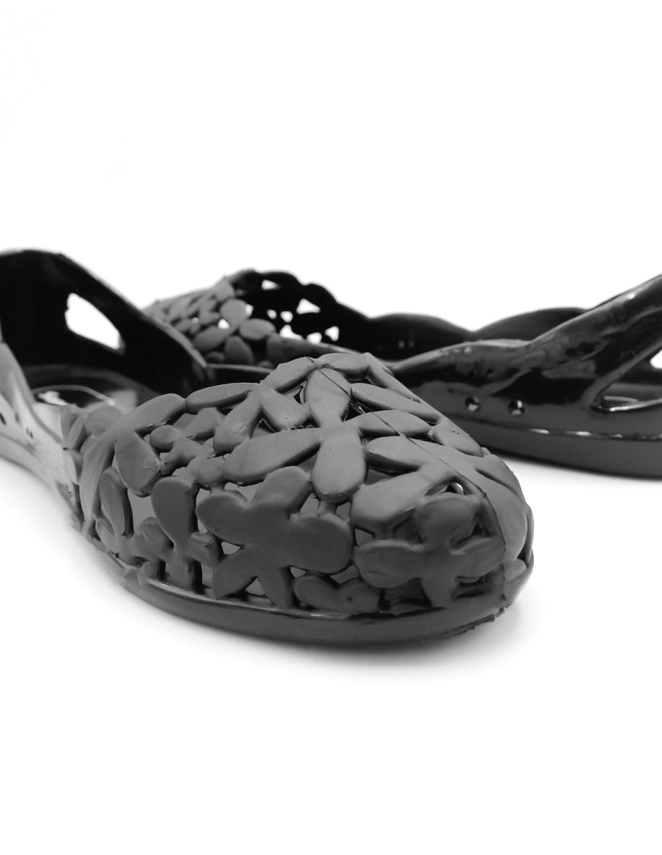 Flats clásicas Camfy en Sintético – Negro