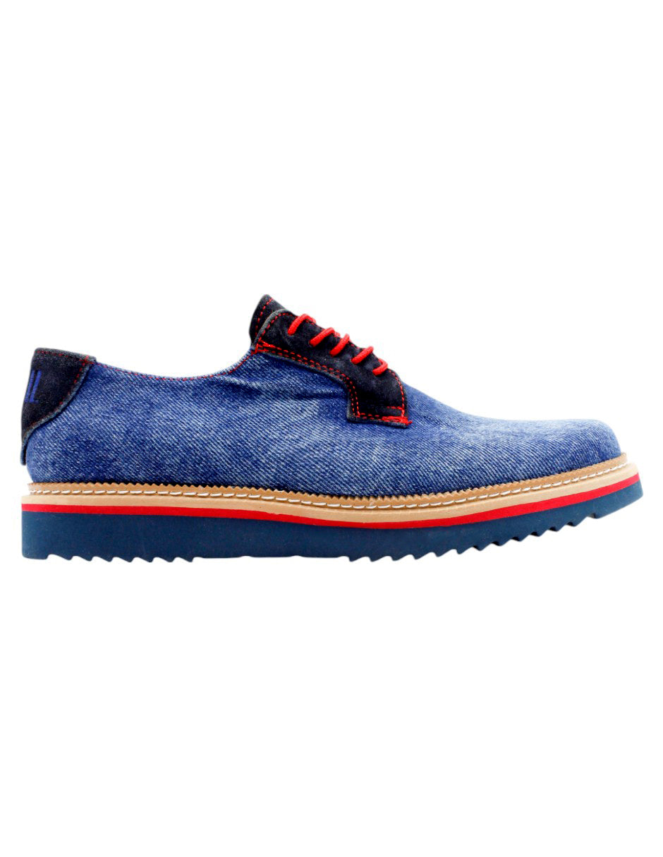 Oxfords Zumm en  Textil - Azul