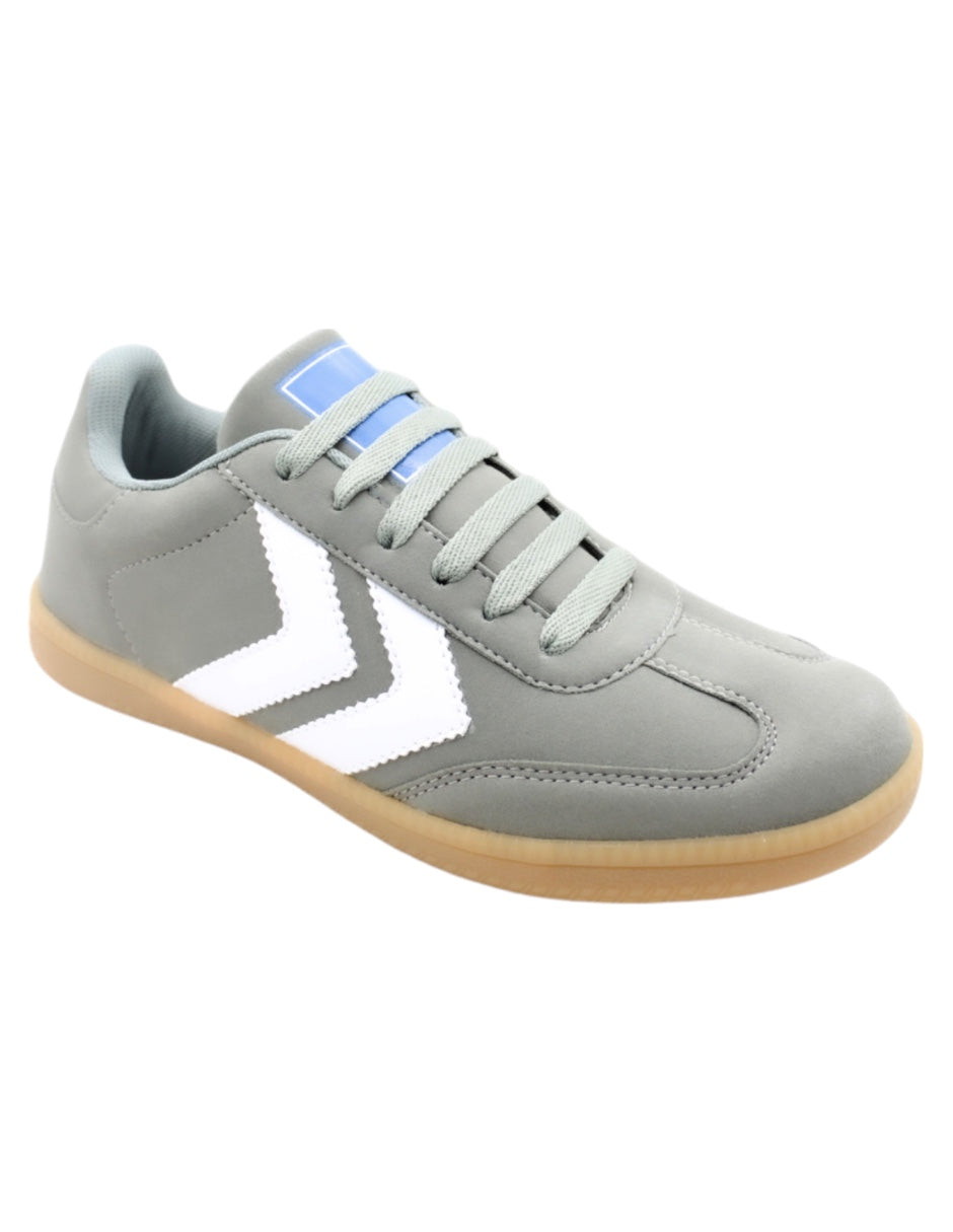 Tenis con cordones Exterior Textil Color Gris Para Mujer De RBCOLLECTION