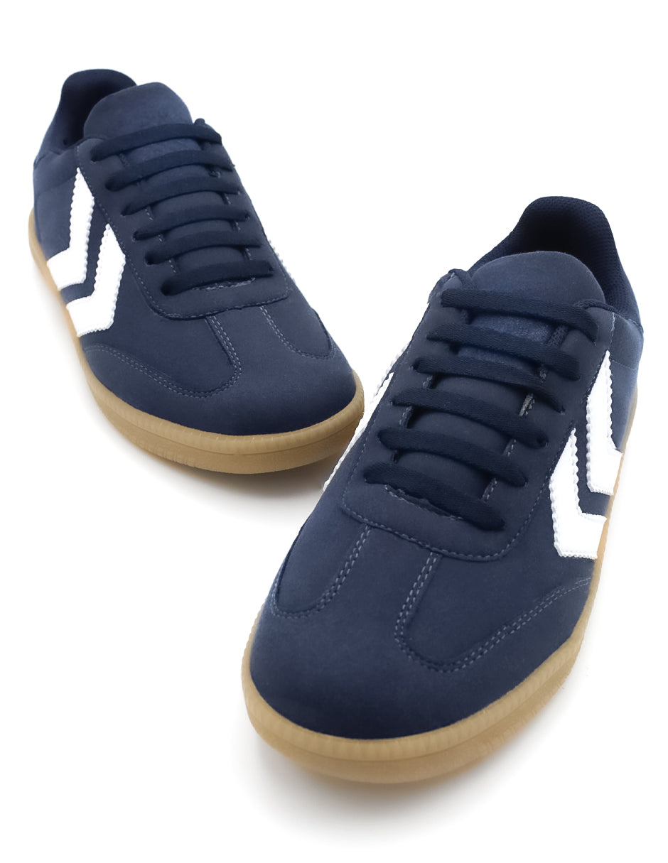 Tenis con cordones Sam en  Gamuza sintética - Azul