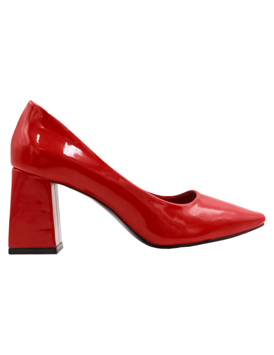 Zapatillas FELISSA en Charol – Rojo