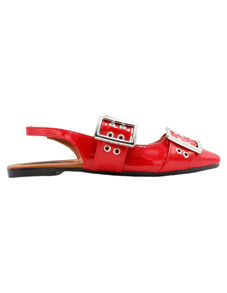 Loafers Durling en Charol – Rojo