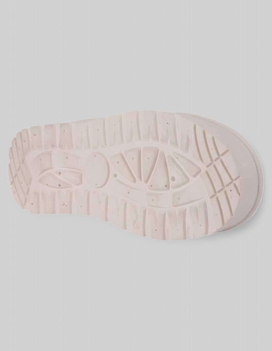 Botas casuales Bosquí en Textil – Beige 