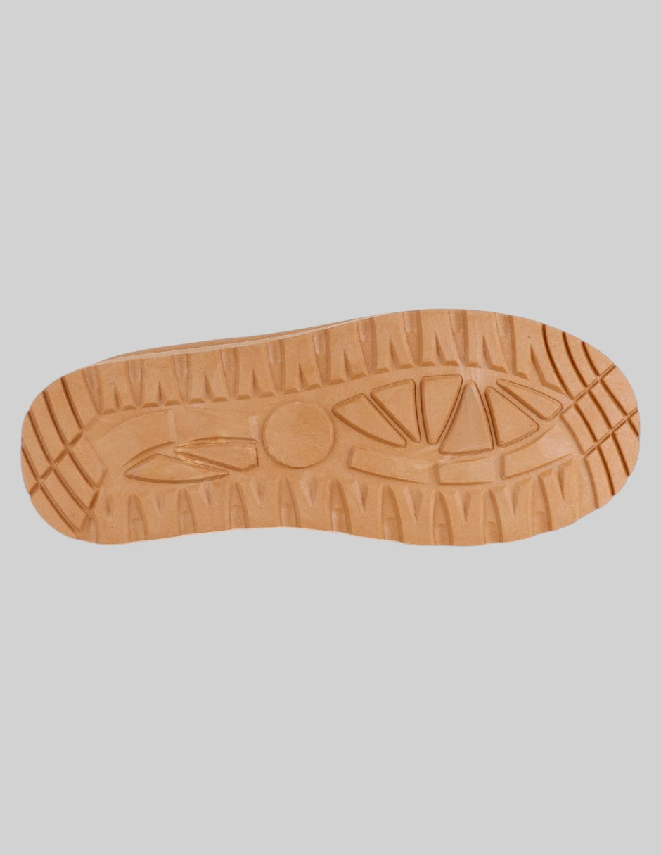 Botas casuales Cozy en Gamuza – Café