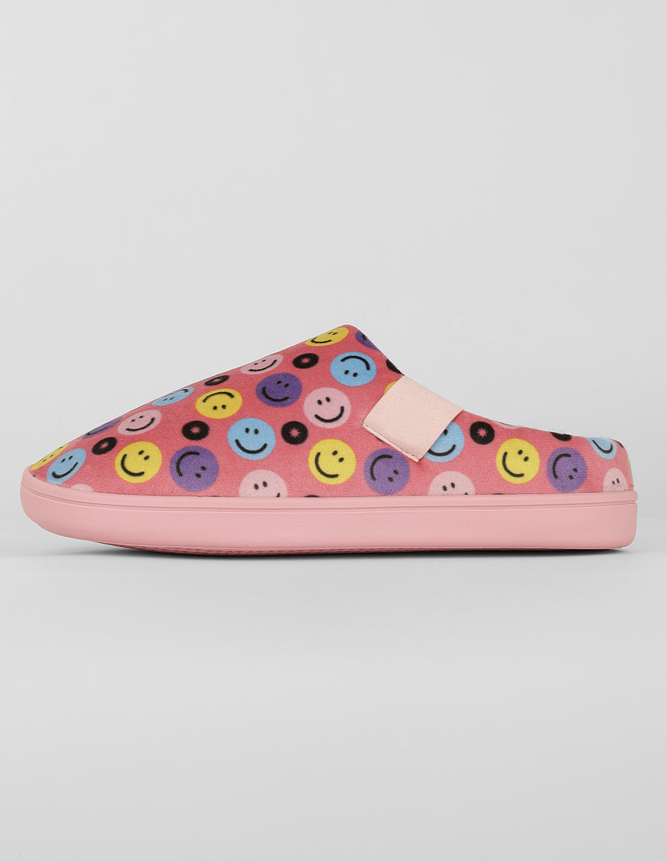 Pantuflas Exterior Textil Color Multicolor Para Mujer De RBBASICS