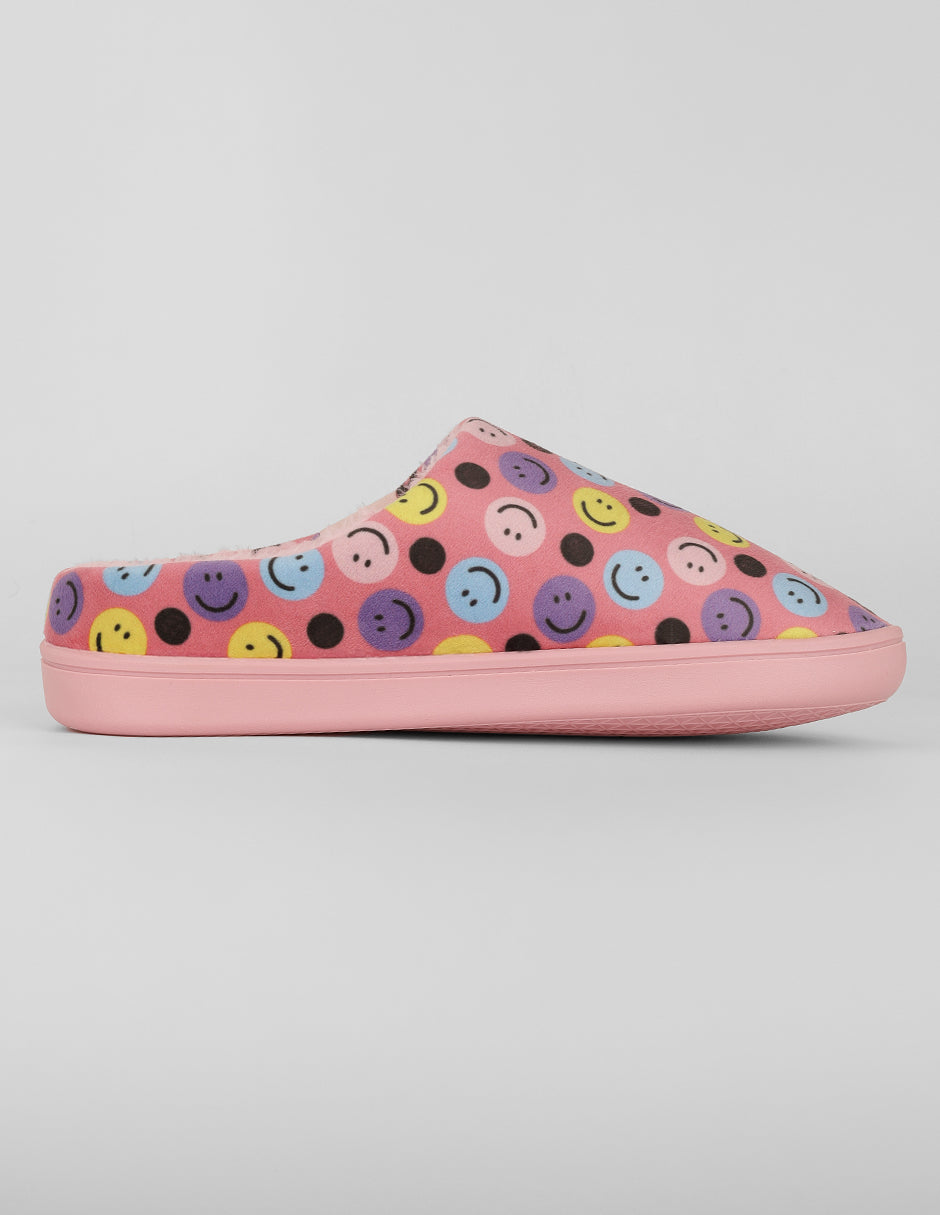 Pantuflas Cozy en Textil – Multicolor