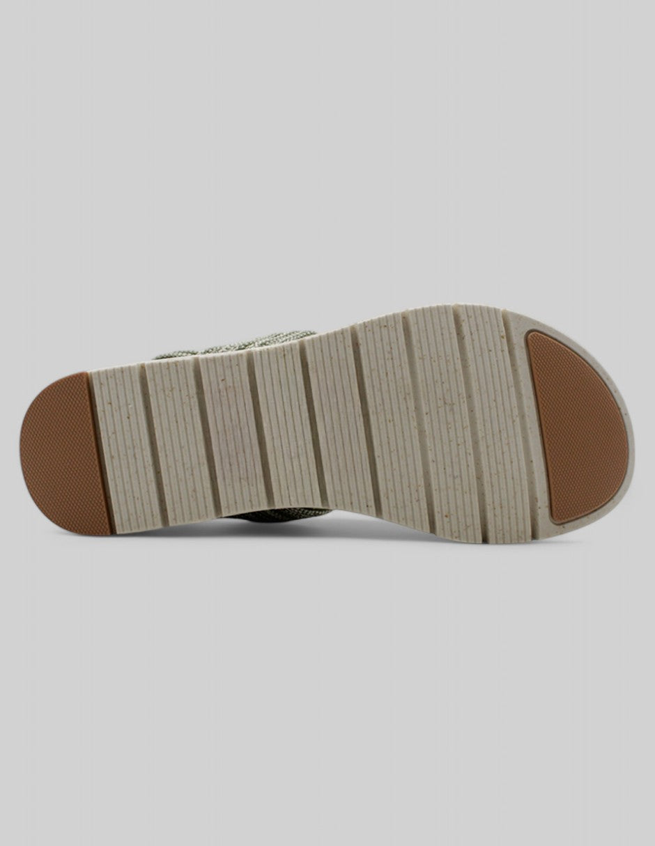Sandalias de piso Onne en Textil - Verde