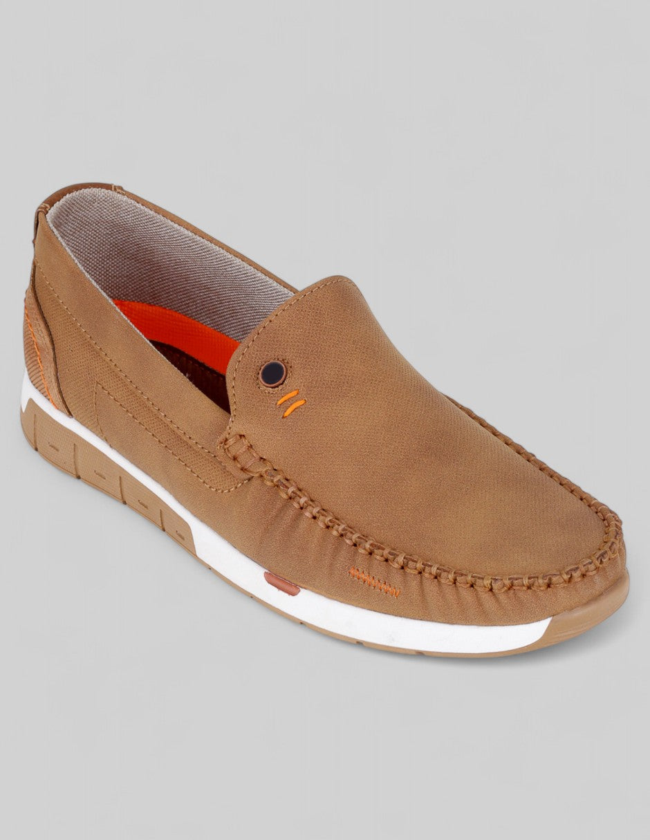 Mocasines Olmer en Piel vegana – Café