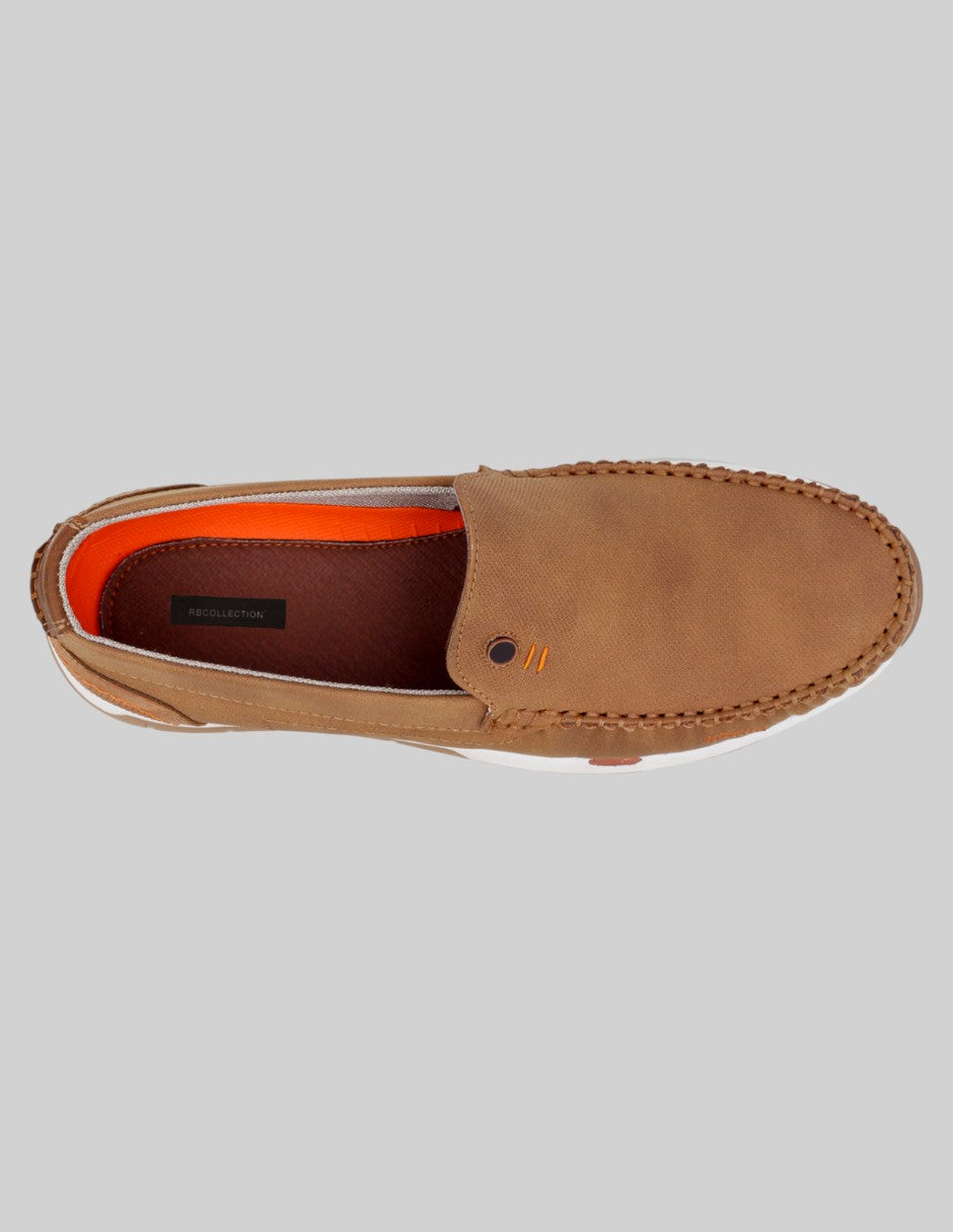 Mocasines Olmer en Piel vegana – Café