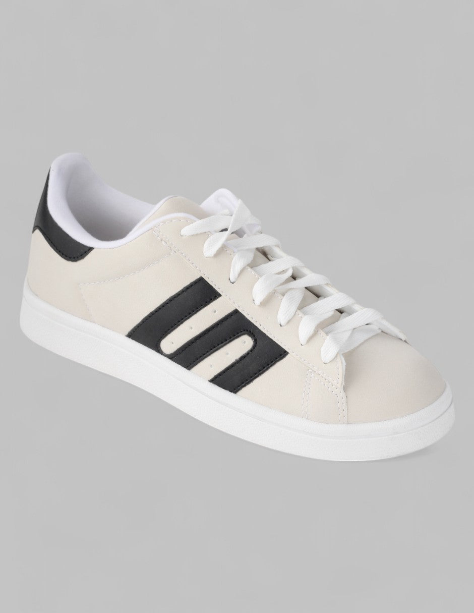 Tenis con cordones Sam Sintético - Beige