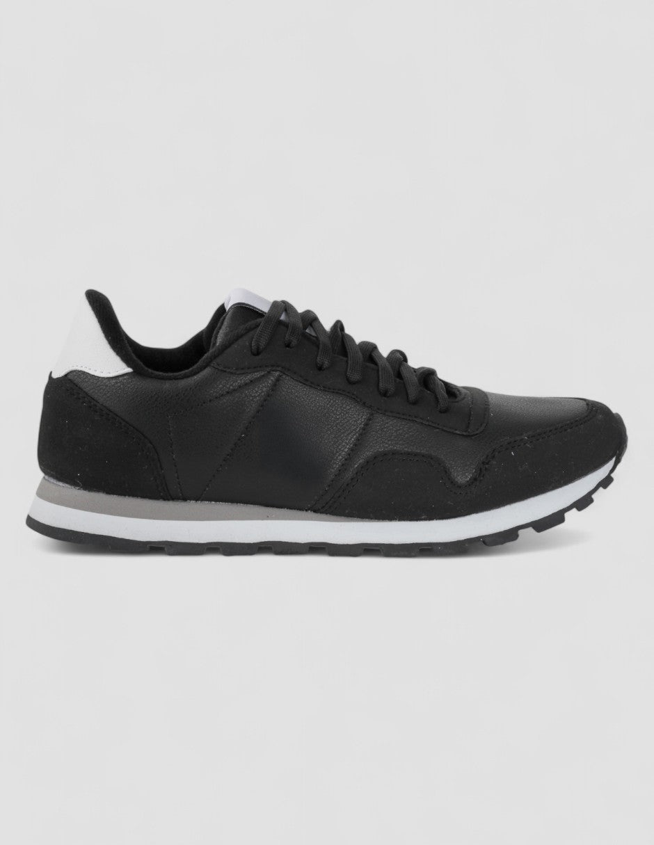 Tenis tipo deportivo Exterior Piel vegana Color Negro Para Mujer De RBCOLLECTION