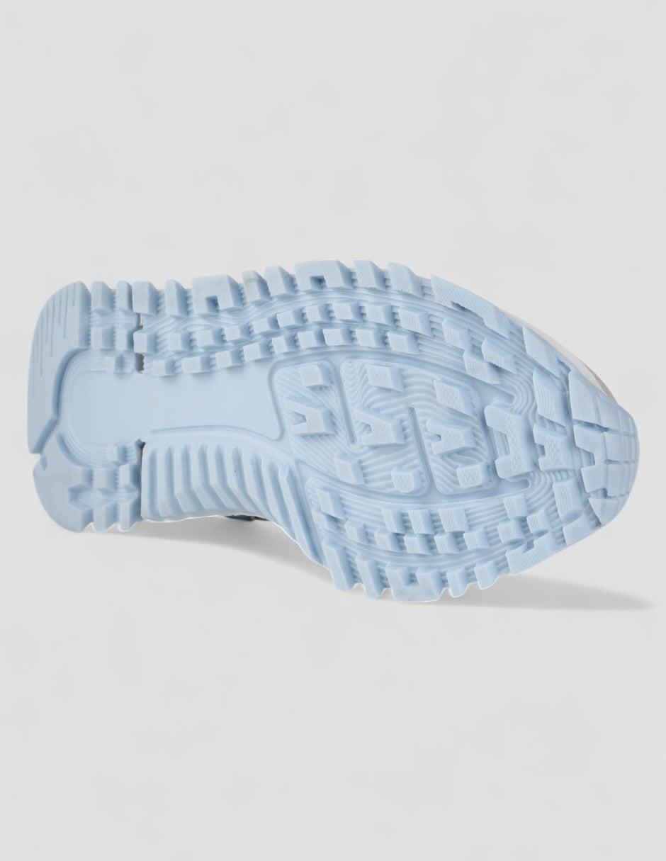 Tenis tipo deportivo  Glam Textil - Gris
