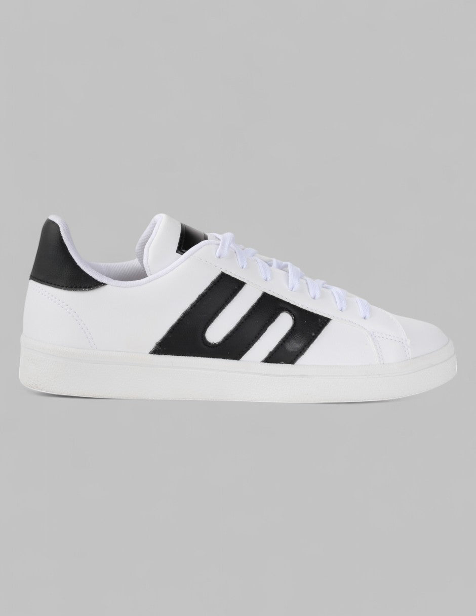 Tenis con cordones Exterior Sintético Color Blanco Para Mujer De RBCOLLECTION