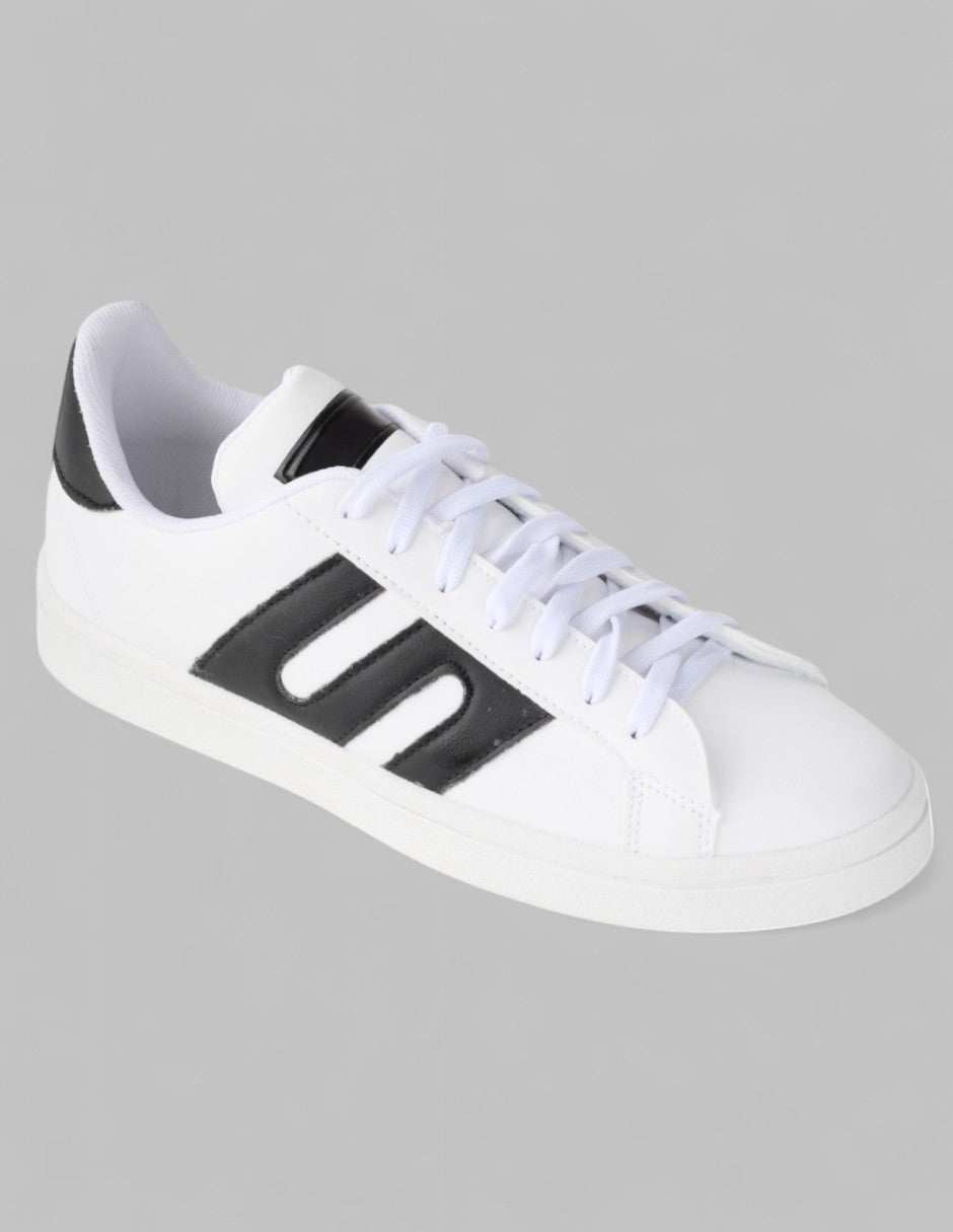 Tenis con cordones Sam Sintético - Blanco