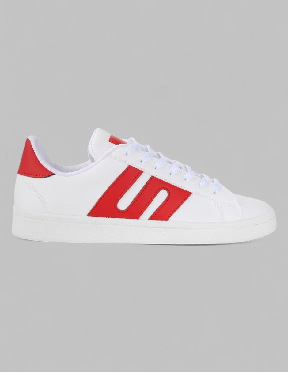 Tenis con cordones Exterior Sintético Color Blanco Para Mujer De RBCOLLECTION
