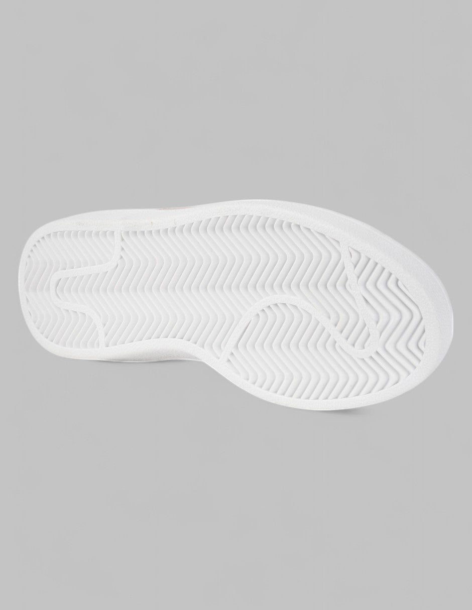 Tenis con cordones Lady Sintético - Blanco