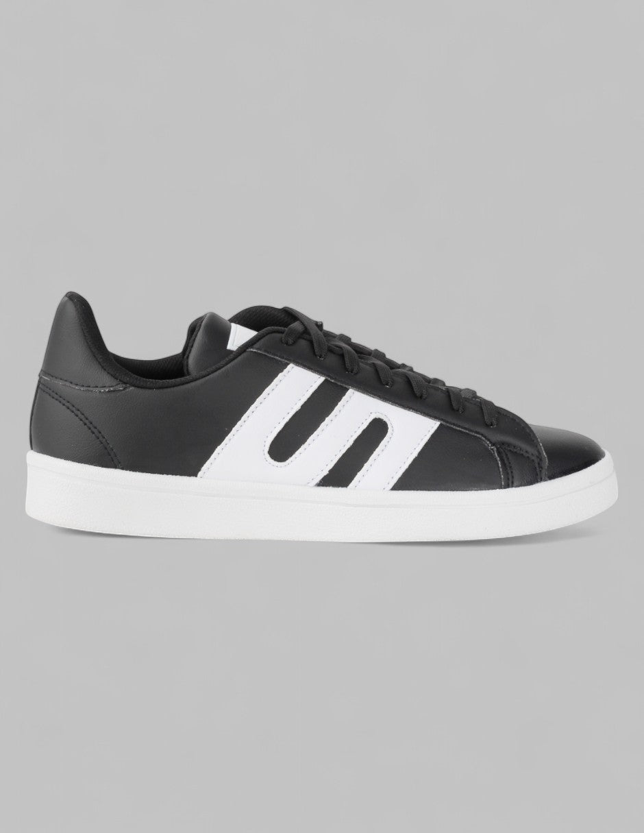 Tenis con cordones Exterior Sintético Color Negro Para Mujer De RBCOLLECTION
