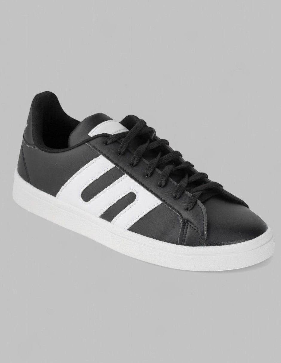 Tenis con cordones Sam Sintético - Negro