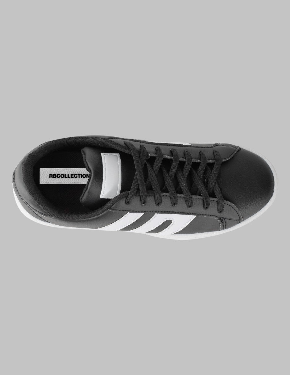 Tenis con cordones Sam Sintético - Negro