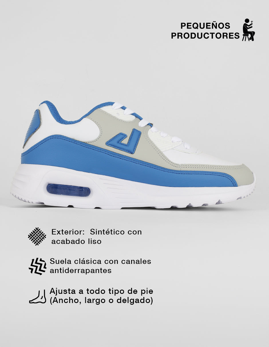 tenis tipo deportivo Urban en Sintético – Azul