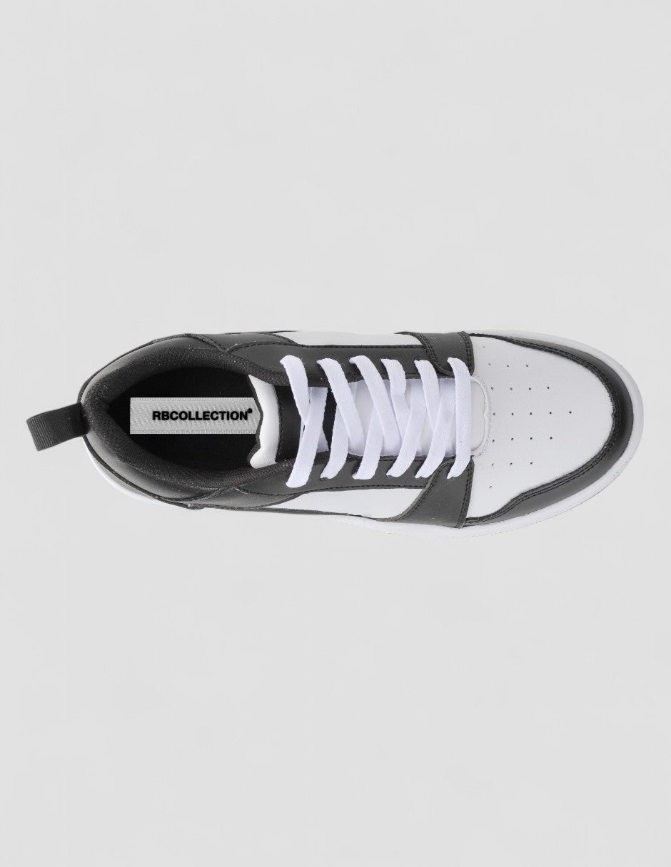 Tenis con cordones Urban Piel vegana - Negro