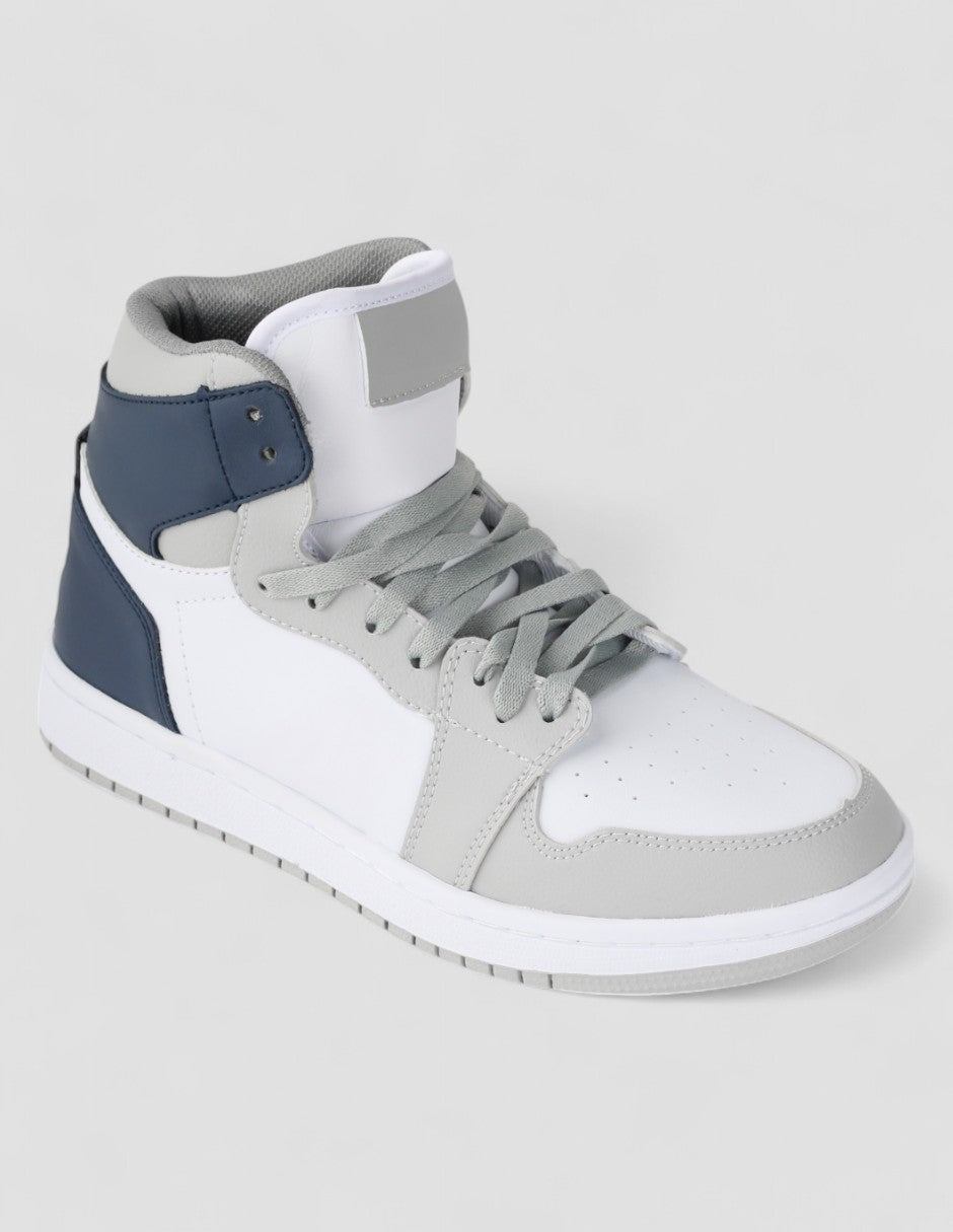 Tenis botín Urban Piel vegana - Gris